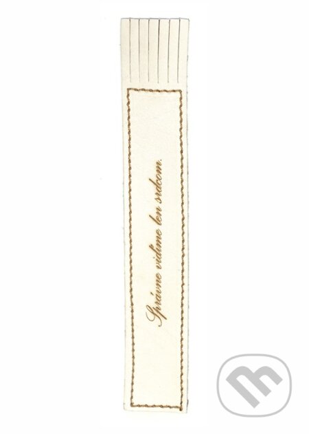 Záložka Správne vidíme len srdcom