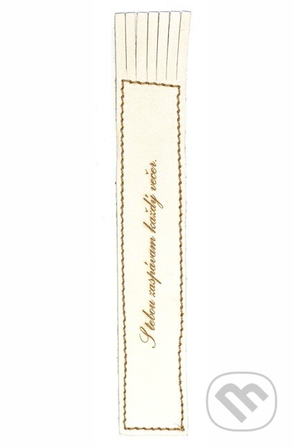 Záložka S tebou zaspávam každý večer