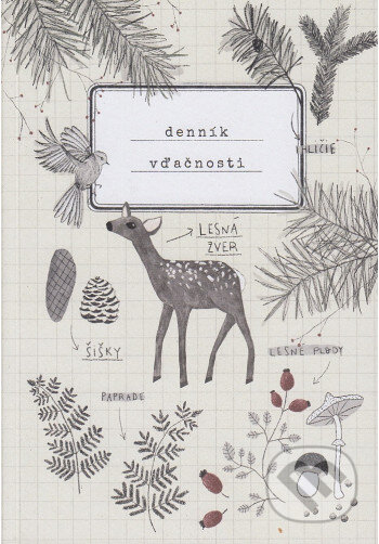 Denník vďačnosti - lesný - Lucia Barabasová