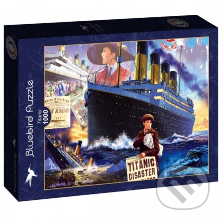 Kniha Puzzle Titanic