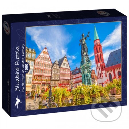 Puzzle Staré mesto vo Frankfurte nad Mohanom, Nemecko