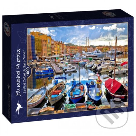 Puzzle Farebný prístav Saint-Tropez