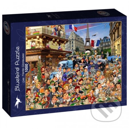 Puzzle: Puzzle Tridsať slávnych (François Ruyer). Bluebird, 2025