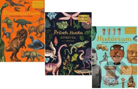 Kniha: Od dinosaurov po civilizácie (Kolekcia) (Lily Murray, Chris Wormell, Richard Wilkinson, Jo Nelson a Katie Scott). Eastone Books