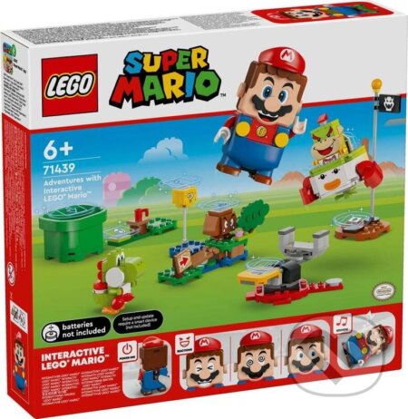 Spoločenská hra: LEGO® Super Mario™ 71439 Dobrodružstvá s interaktívnym LEGO® Mario™ (LEGO). LEGO, 2025