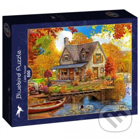 Puzzle Dom pri jazere