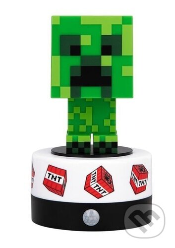 Noční světlo Minecraft Creeper