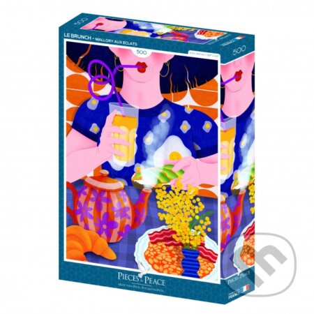 Puzzle Le Brunch - puzzle z kategorie 500 - 1000 dílků