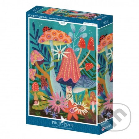 Puzzle Lesný háj - puzzle z kategorie 500 - 1000 dílků