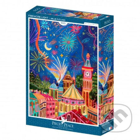Puzzle Svetlo ohňostroja - Millie Putland - puzzle z kategorie 500 - 1000 dílků
