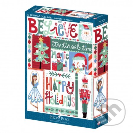 Puzzle Vianočná koláž - puzzle z kategorie 500 - 1000 dílků