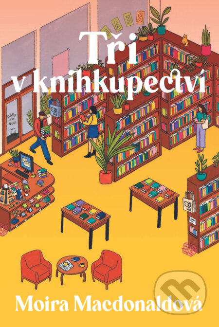 E-kniha: Tři v knihkupectví (Moira Macdonald). BETA - Dobrovský, 2025