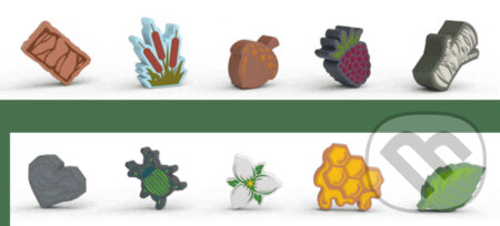 Festival zvířátek - Dřevěné komponenty