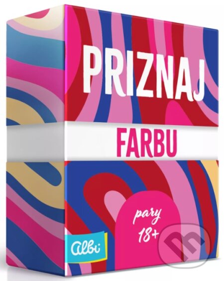 Spoločenská hra: Priznaj farbu - Páry 18+ (Albi). Albi, 2025