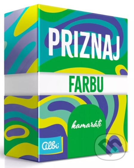 Spoločenská hra: Priznaj farbu - Kamaráti (Albi). Albi, 2025
