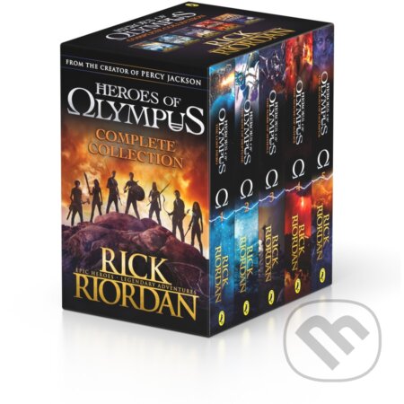 Kniha: Heroes of Olympus Collection (Books 1-5) (Rick Riordan). , 2025
