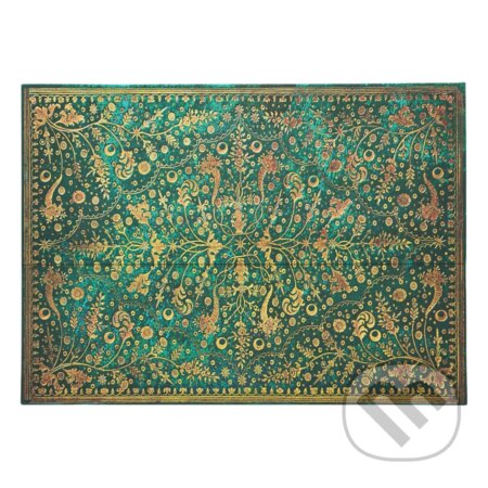 Paperblanks - zakladač na dokumenty Emerald Flower (Paperblanks). Paperblanks, 2025