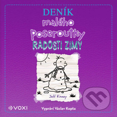 Audiokniha: Deník malého poseroutky 13 – Radosti zimy (Jeff Kinney). Voxi, 2025