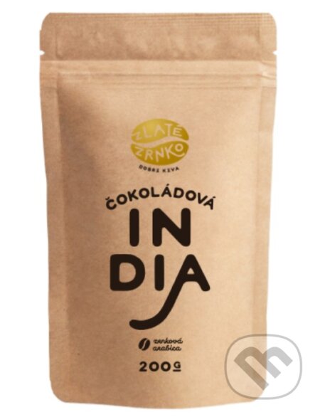 India "Čokoládová" (zrnková káva, 500g)