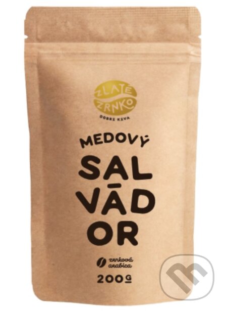 Kávy a čaje: Salvádor "Medový" (Zlaté Zrnko). Zlaté Zrnko