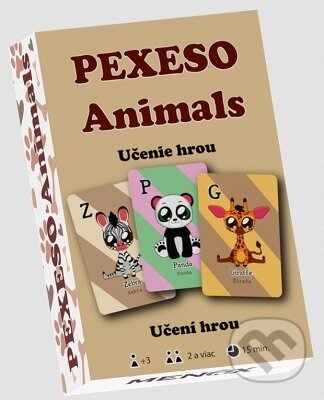 Spoločenská hra: Pexeso Animals - Učenie hrou/Učení hrou (Lauko Promotion). Lauko Promotion, 2025
