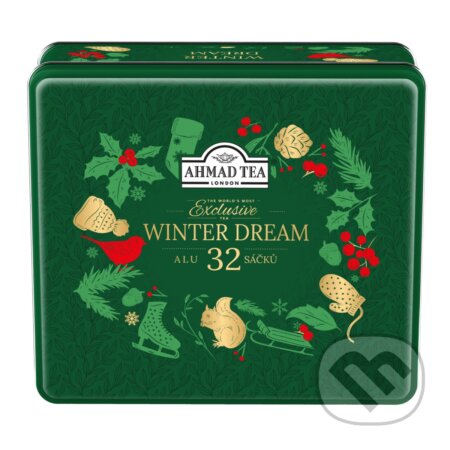 Kávy a čaje: Winter Dream green| (AHMAD TEA). AHMAD TEA