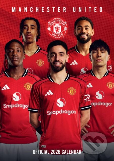 Oficiální nástěnný kalendář 2026: FC Manchester United (A3 29,7 x 42 cm) (Danilo Promotions). Danilo Promotions, 2025