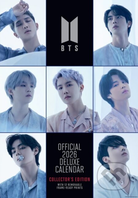 Deluxe kalendář 2026 BTS: Bangtan Boys (29,7 x 42 cm) (). , 2025