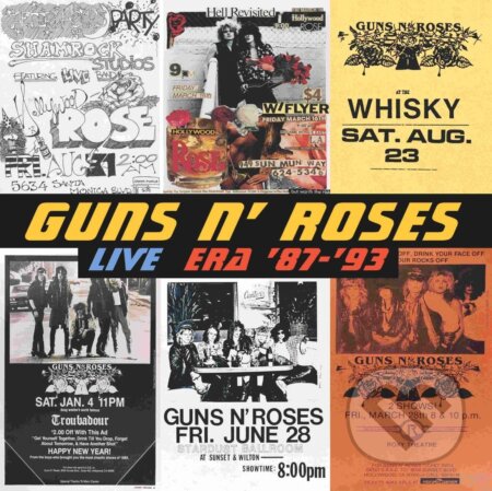 Guns N’ Roses: Live Era ’87–’93 (Black Vinyl) - Guns N' Roses, Guns N' Roses