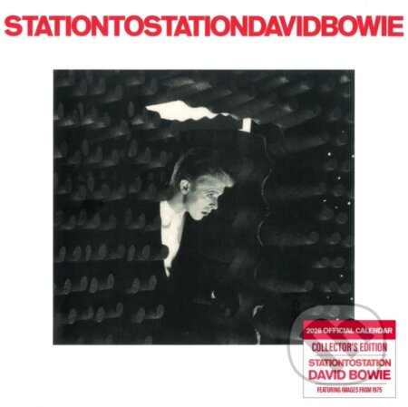 Oficiální sběratelský nástěnný kalendář 2026: David Bowie - Alladin Sane LP replika (30,5 x 30,5 cm)