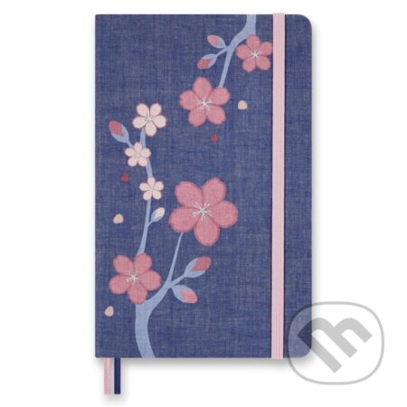 Zápisník Moleskine Sakura L, linkovaný