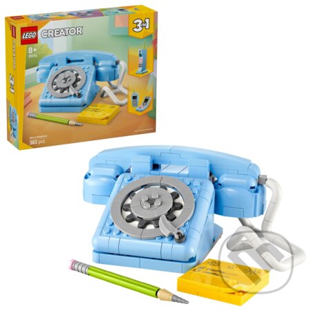 Spoločenská hra: LEGO® Creator 3 v 1 31174 Retro telefón (LEGO). LEGO, 2025