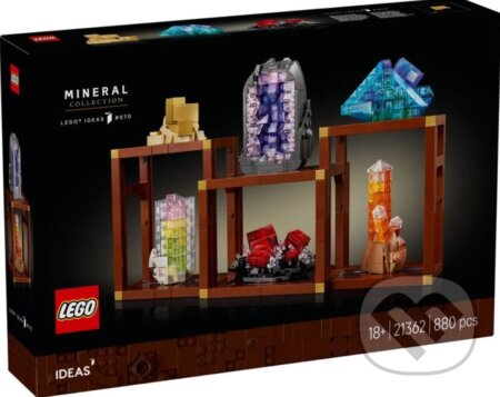 Spoločenská hra: LEGO® Ideas 21362 Zbierka minerálov (LEGO). LEGO, 2025