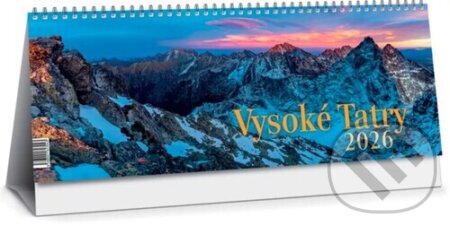 Vysoké Tatry 2026 - stolový kalendár (Press Group). Press Group, 2025