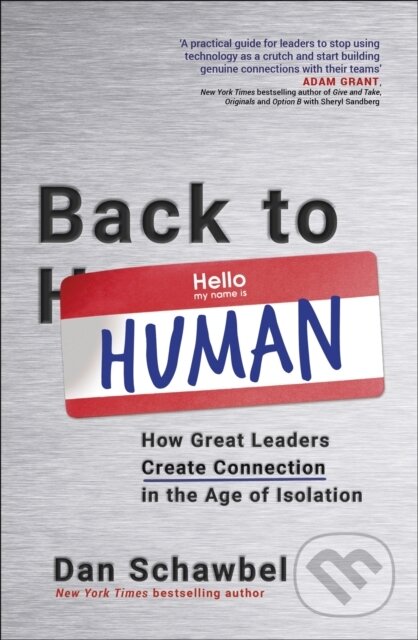 Kniha: Back to Human (Dan Schawbel). Piatkus, 2021