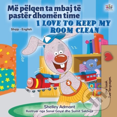 I Love to Keep My Room Clean (Albanian English Bilingual Book for Kids) koupíte na Martinus.cz