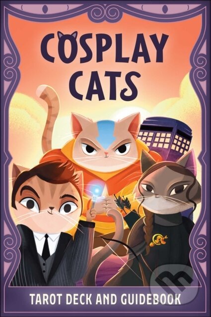 Kniha Cosplay Cats Tarot Deck and Guidebook