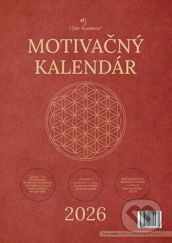 Motivačný kalendár 2026 od I Can Academy (Zmeň svoj rok za 30 sekúnd denne)