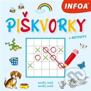 Piškvorky + Aktivity - modrý sešit - neuvedený autor