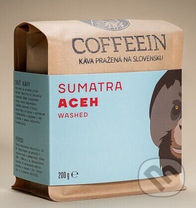 Kávy a čaje: Sumatra Aceh Washed (COFFEEIN). COFFEEIN