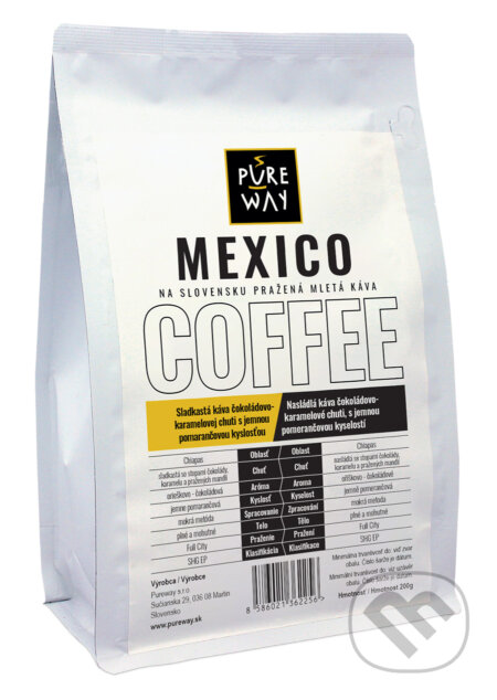 Mexiko (odrodová káva mletá 200g) - Mexiko