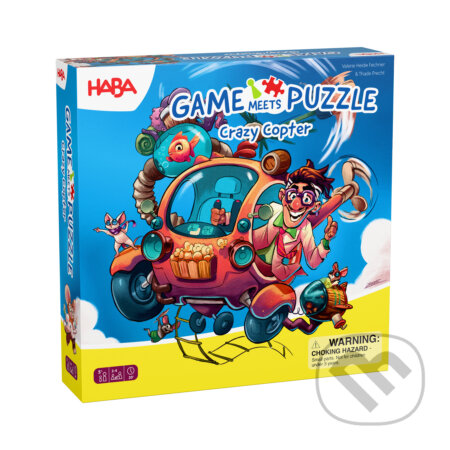 Hra a Puzzle 2v1 Bláznivý vrtuľník
