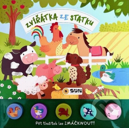 Zvířátka ze statku (Zvuková knížka s 5 měkkými tlačítky) - kniha z kategorie Naučné knihy