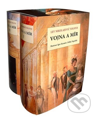 Kniha: Vojna a mír (Lev Nikolajevič Tolstoj). Rybka Publishers, 2025