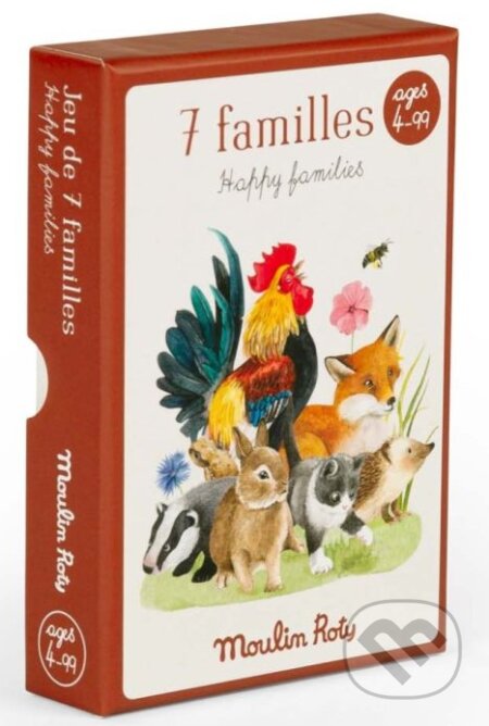 MOULIN ROTY Karetní hra Zvířecí rodina