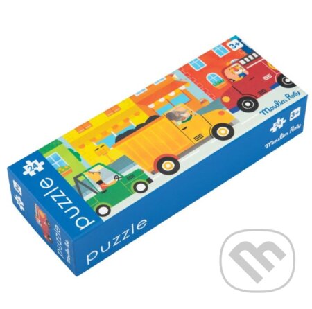 Puzzle: Puzzle auta (Moulin Roty). Moulin Roty, 2025