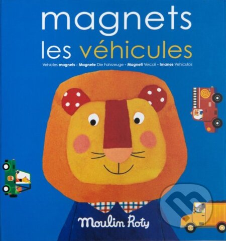 MOULIN ROTY Magnetická hra dopravní prostředky