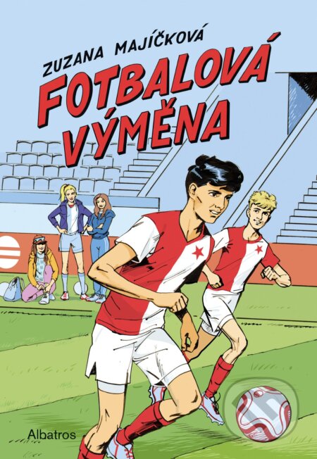 E-kniha: Fotbalová výměna (Zuzana Majíčková). Albatros SK, 2025