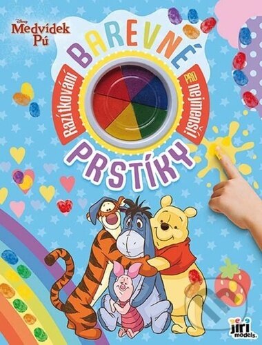 Barevné prstíky: Medvídek Pú