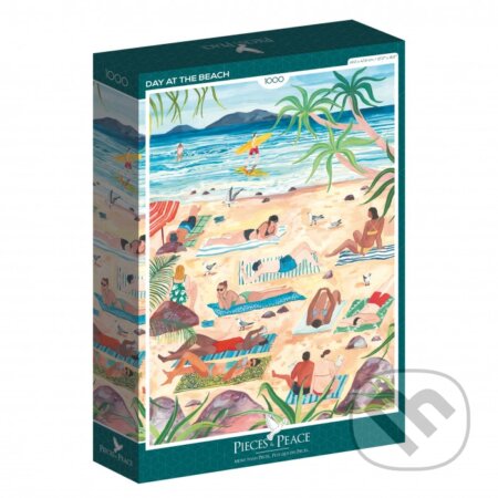 Kniha Puzzle Deň na pláži